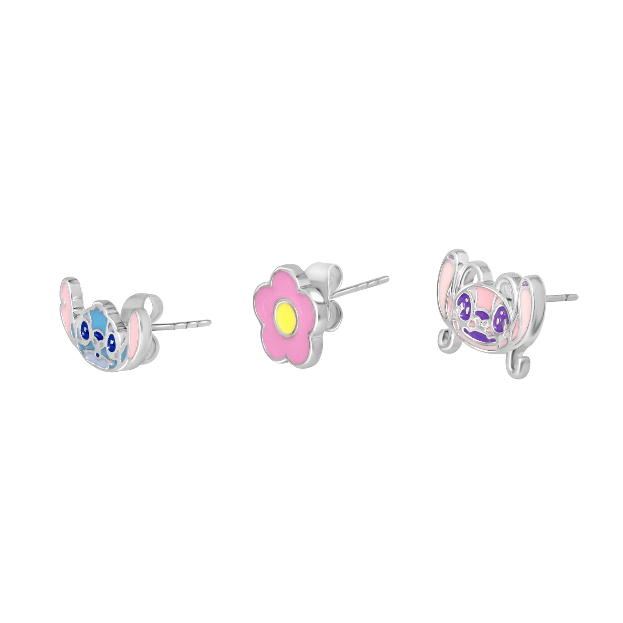 Set 3 Orecchini Stitch & Angel - Disney - VitaMea - SH01429RL.CS - Orecchini - 