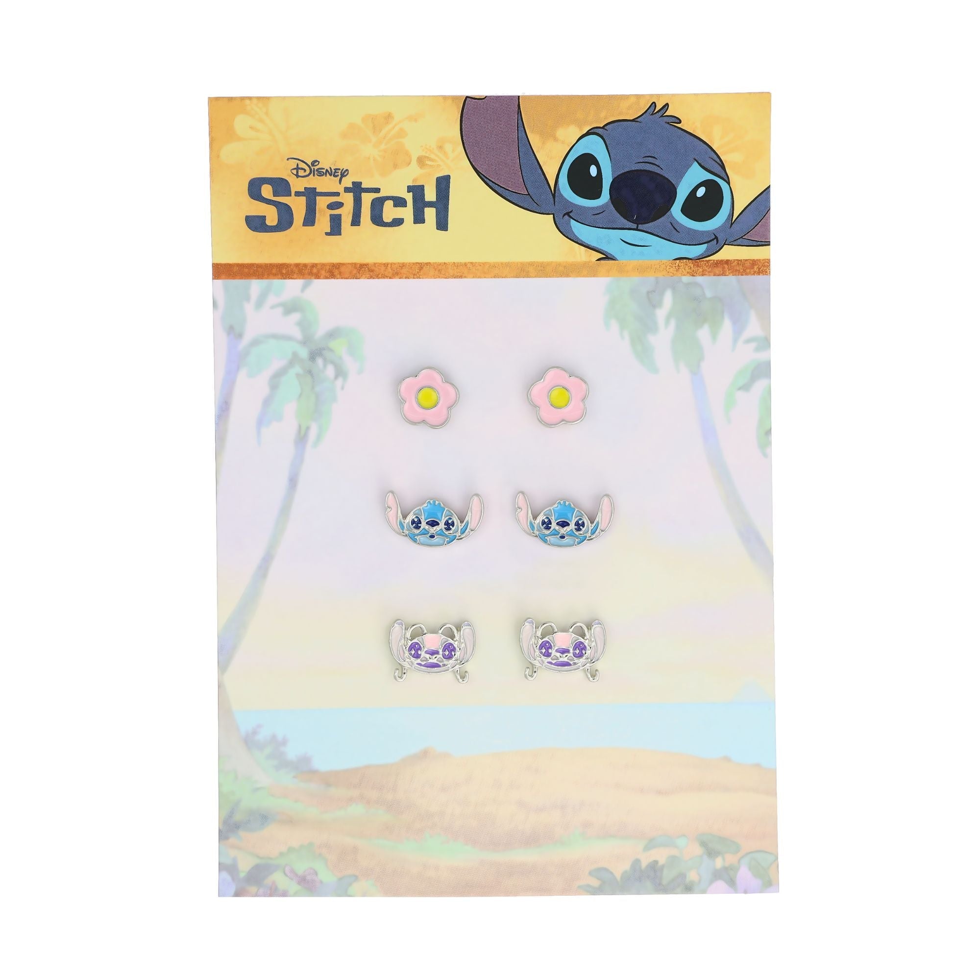 Set 3 Orecchini Stitch & Angel - Disney - VitaMea - SH01429RL.CS - Orecchini - 