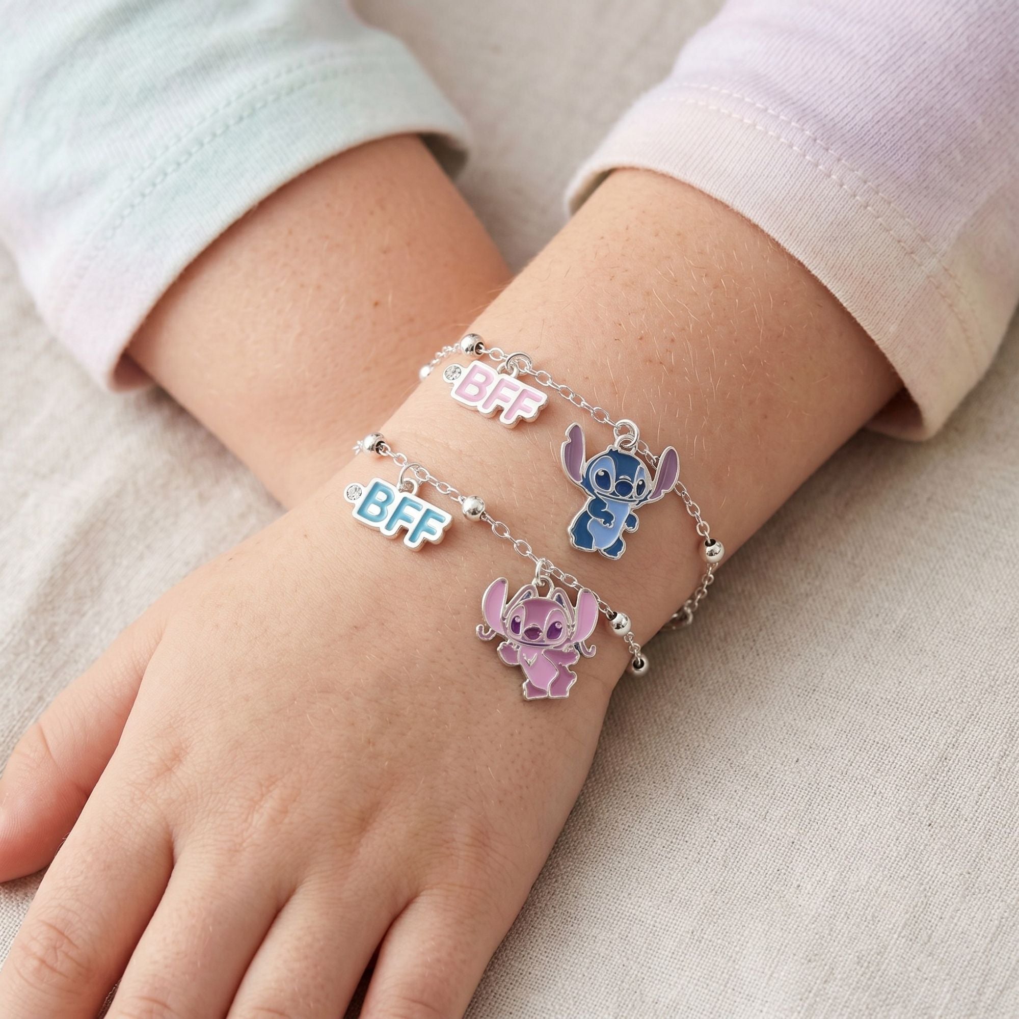 Set Bracciali BFF Stitch & Angel - Disney - VitaMea - SF00874SRWL.CS - Set Bracciali -