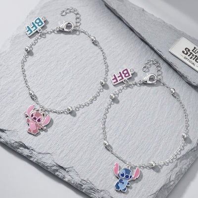 Set Bracciali BFF Stitch & Angel - Disney - VitaMea - SF00874SRWL.CS - Set Bracciali -
