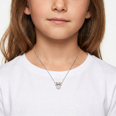 Set Collana e Orecchini Minnie Mouse Pavé Rose Gold - Disney - VitaMea - SF00893SZWL.CS - Set -