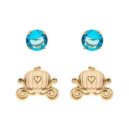 Set Orecchini Carrozza di Cenerentola - VitaMea - SS00003YFBL.CS - Orecchini - 