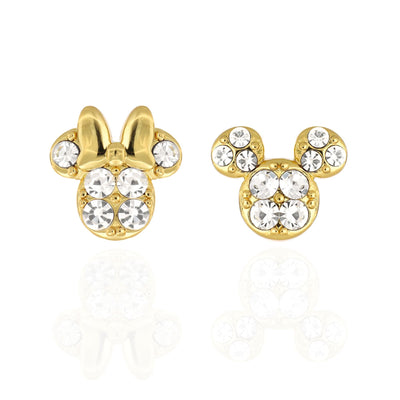 Set Orecchini Mickey e Minnie Mouse con Cristalli - Disney - VitaMea - EF01533YRWL.CS - Orecchini -