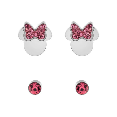 Set Orecchini Minnie Pinky Silver - VitaMea