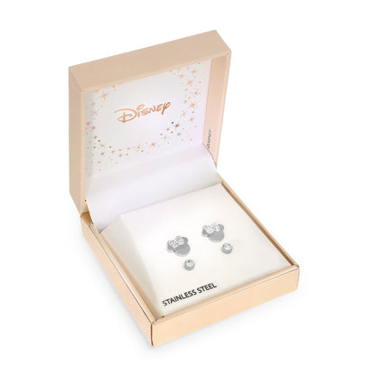 Set Orecchini Minnie White Silver - VitaMea - S600149RWL - B.CS - Orecchini - 
