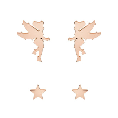 Set Orecchini Trilli e Stelle - Oro Rosato - VitaMea