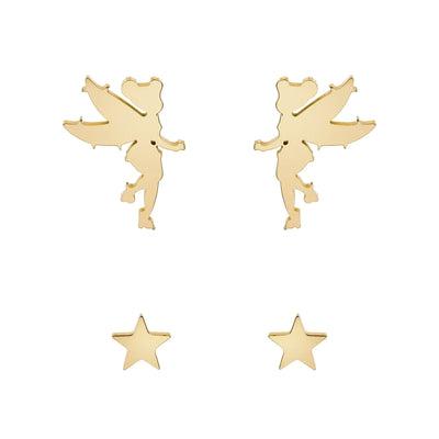 Set Orecchini Trilli e Stelle - Oro - VitaMea